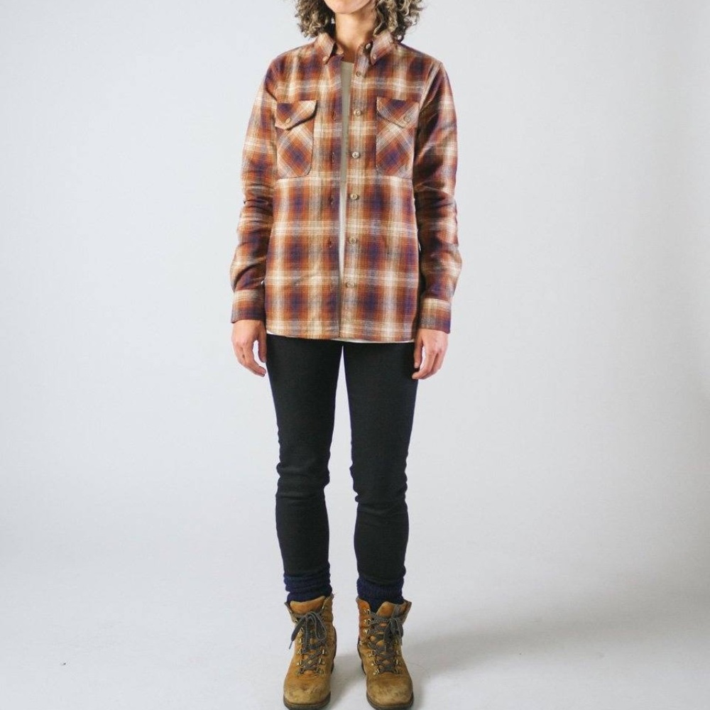 Ecologyst / Sitka - The Field Women's Plaid Wool Button Down